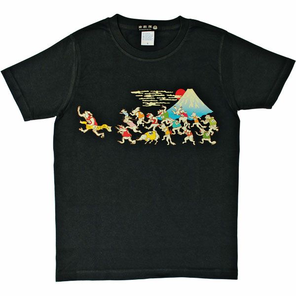 鳥獣マラソンTシャツ（富士山）