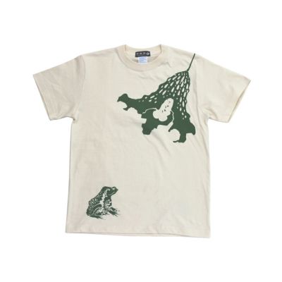 倉敷屋　伊藤若冲Tシャツ　蛙