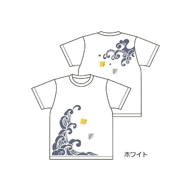 倉敷屋　金銀千鳥Tシャツ